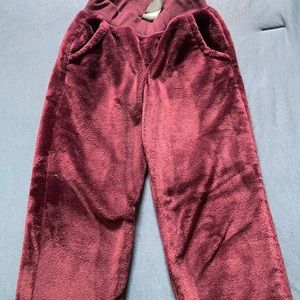 Champion girls fleece/velvet joggers! size medium